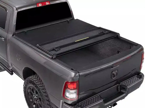 Tonno Pro HF-380 - Hard Fold Tri-folding Tonneau Cover for 2022-2023 Ford Maverick