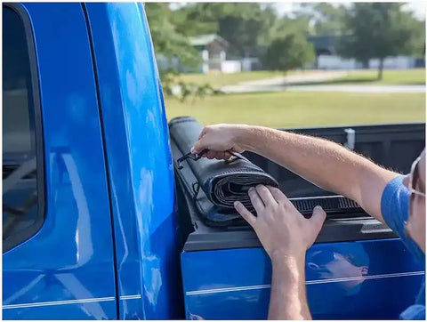 Truxedo 269601 - TruXport Tonneau Cover Black 2008-2016 Ford F-250/350/450 8' 2 Bed