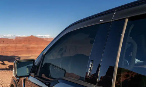Auto Ventshade (AVS) 894044 - Ventvisor Deflector Smoke Low Profile Outside Mount 4 pc.