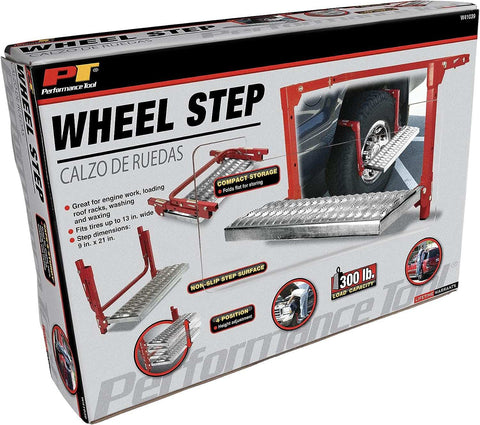 Performance Tool W41039 Wheel Step Fits Up to 13 Inch Wide Adjustment