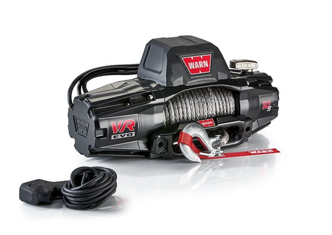 Warn 103253 - Winch 10000 Pound Line Pull Capacity 90 Foot Synthetic Rope