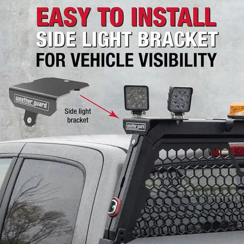 WEATHERGUARD 11919-52-01 SIDE LIGHT BRACKET 2 PACK