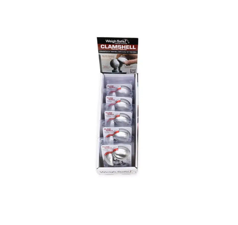 WEIGH SAFE WS28 WEIGH SAFE CLAM SHELL DISPLAY BOX OF 5