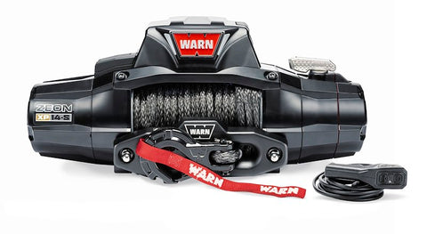 Warn 110140 ZEON XP 14-S WITH 80? OF 3/8? SPYDURA PRO SYNTHETIC ROPE