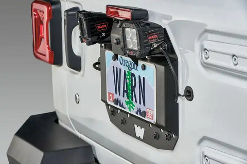 Warn 104070 - Spare Tire Delete Plate for Wrangler JL Vehicles