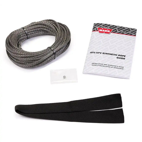 Warn 107489 - REPLACEMENT SYNTHETIC ROPE 3/16 Inch x 50 Foot Length