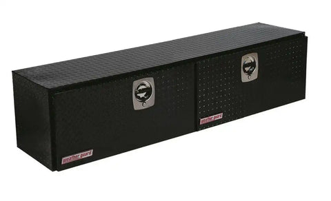 Weather Guard 372-5-02 (Werner) Tool Box Hi-Side Top Side 2 Doors Diamond Tread Black