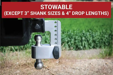 Weigh Safe LTB8-2-KA - Drop Hitch 2 Inch Receiver 12500 GTW