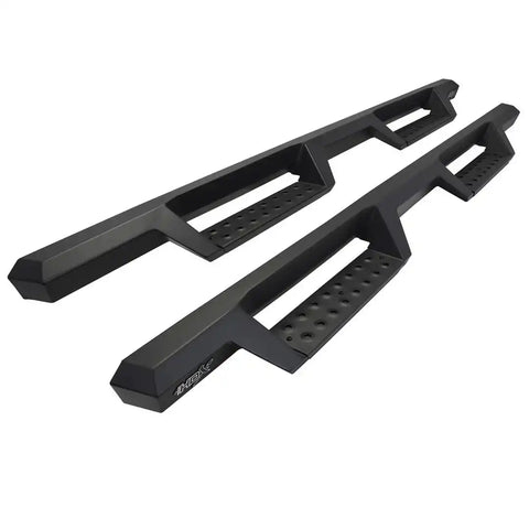 Westin 56-14015 - HDX Drop Nerf Step Bars Textured Black Powder Coated Steel Mount Kit Included Crew Cab