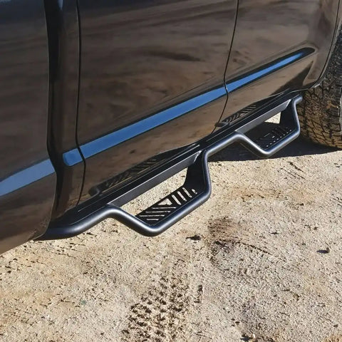 Westin 20-14165 - Outlaw Nerf Step Bars Drop Textured Black