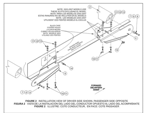 Westin 23-0930 - E-Series 3 Round Nerf Step Bars