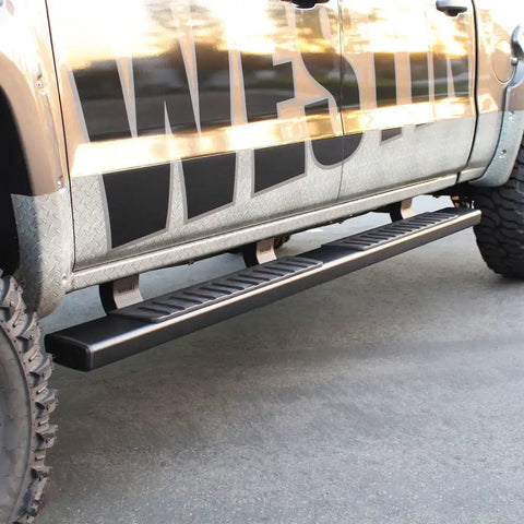 Westin 28-71055 - R7 Nerf Step Bars Black Mount Kit Included Crew Cab