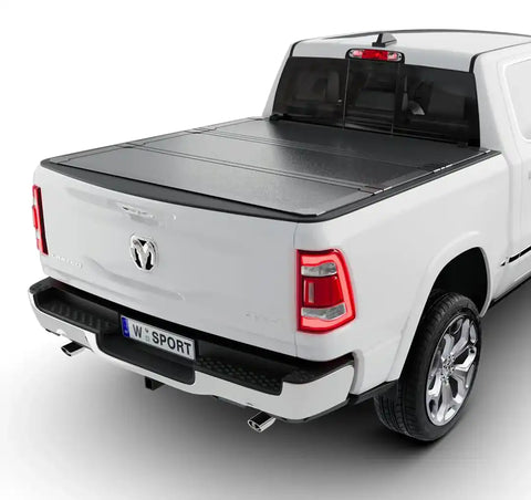 WorkSport AL3 Pro Hard Trifold NIS Titan (16-23) with Utility Track w/Utility Brackets 5'6 " Standard Bed