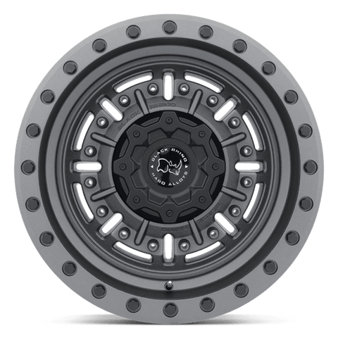 BR ABRAMS 17X9.5 5X127 -18 71 TXT M-GM
