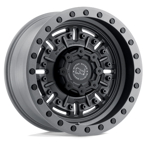 BR ABRAMS 17X9.5 5X127 -18 71 TXT M-GM