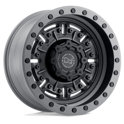 BR ABRAMS 17X9.5 5X127 -18 71 TXT M-GM