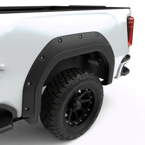 EGR 791954 -2020 GMC Sierra HD Bolt-On Style Black Fender Flare - Set