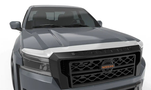 Auto Ventshade (AVS) 622195 - Aeroskin Hood Protector Chrome