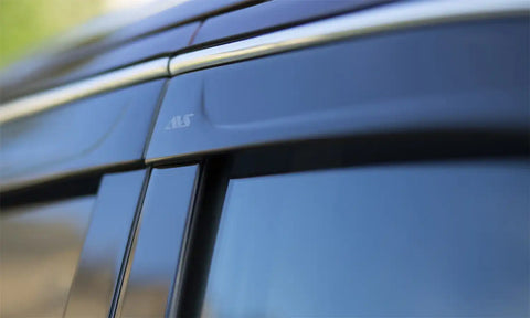 Auto Ventshade (AVS) 794060 - Ventvisor Deflector Smoke w/Chrome Trim Low Profile 4 pc.