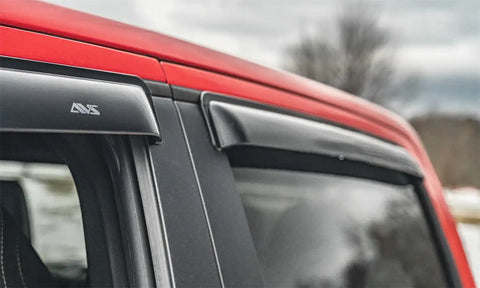 Auto Ventshade (AVS) 94888 - Ventvisor Deflector Smoke Outside Mount 4 pc.