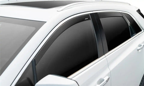 Auto Ventshade (AVS) 894102 - Ventvisor Deflector Smoke Low Profile Outside Mount 4 pc.
