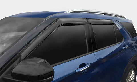 Auto Ventshade (AVS) 94335 - Ventvisor Deflector Smoke Outside Mount 4 pc.
