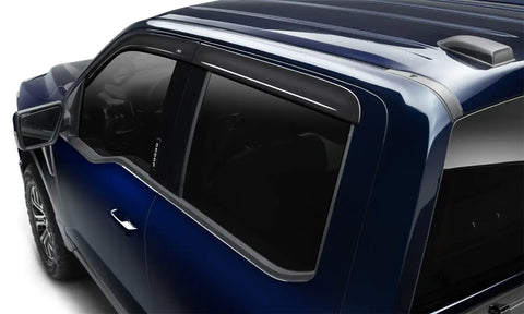 Auto Ventshade (AVS) 894111 - Ventvisor Deflector Smoke Low Profile Outside Mount 4 pc.