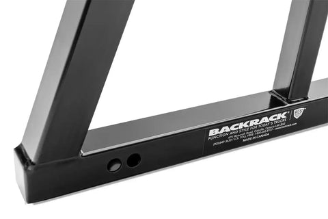 BackRack SRX900 Headache Rack SRX Rack Horizontal Bar Powder Coated Black Short Height 22 inch