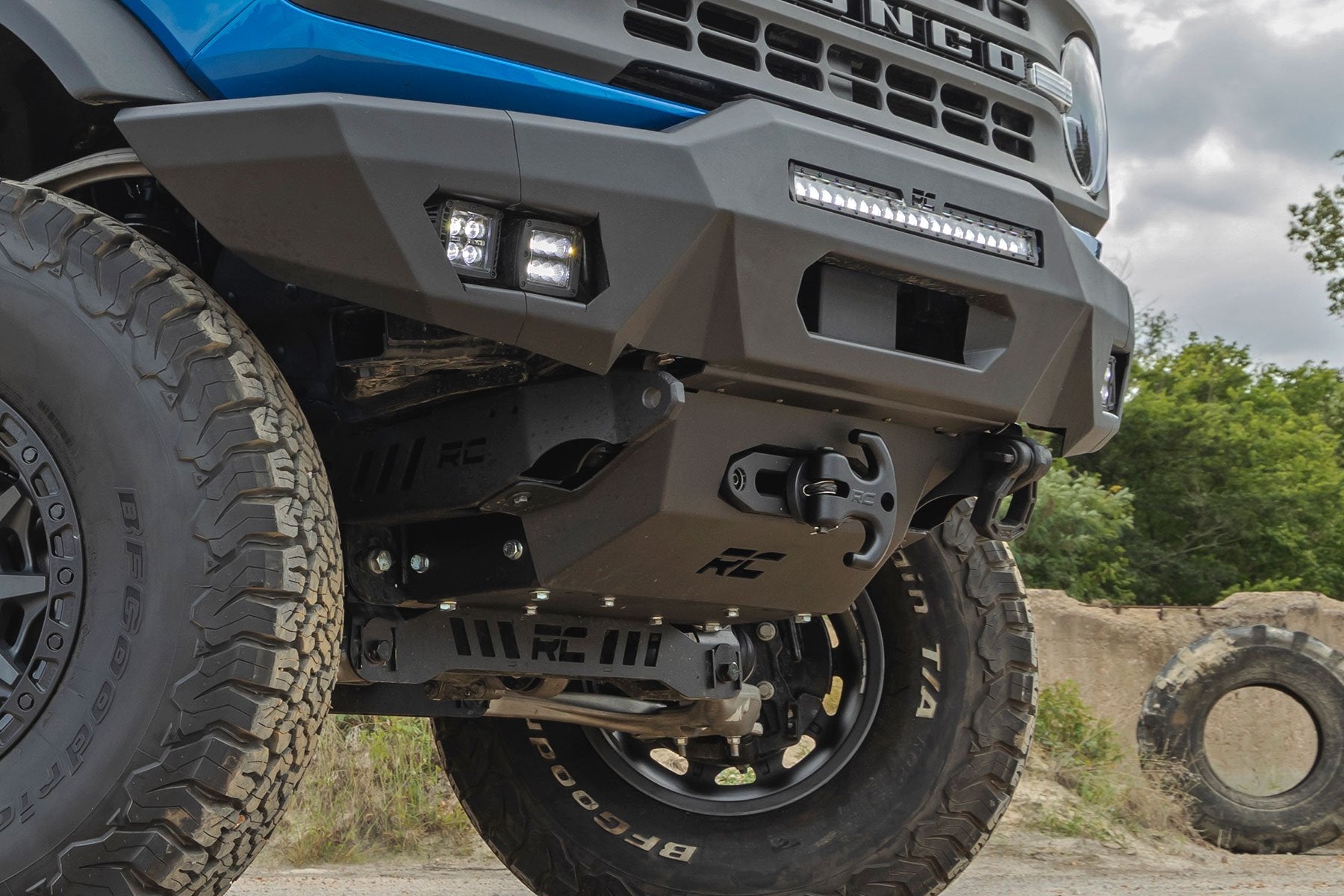 Hidden Winch Mount | 12000S | Ford Bronco 4WD (2021-2025)