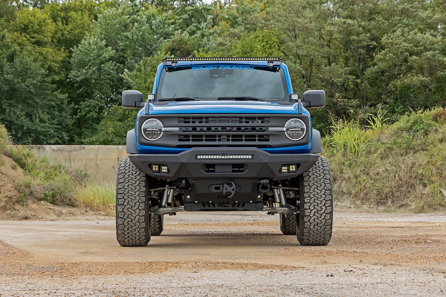 Hidden Winch Mount | 12000S | Ford Bronco 4WD (2021-2025)