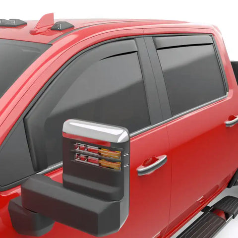 EGR 571665 -20-23 Chevrolet Silverado HD In-Channel Window Visors - Matte Black
