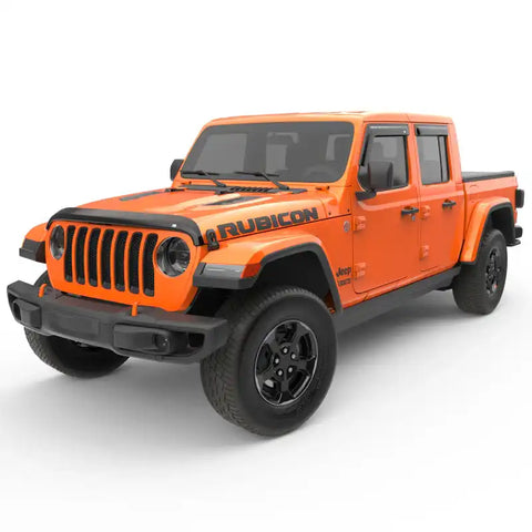 EGR 305251 - Jeep 2018+ Wrangler / 2020+ Gladiator Superguard Hood Shield - Dark Smoke