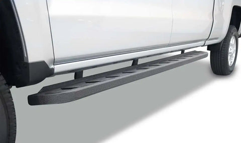Go Rhino RB20 Black Running Boards Bed liner Coating with Drop Step