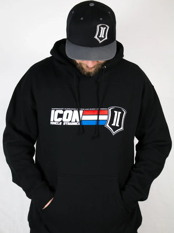 ICON Vehicle Dynamics FRDK_ICON-HOODY-GI-BLK-S ICON GI HOODY BLACK - SMALL
