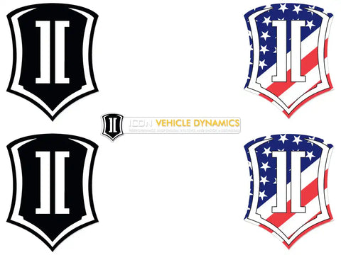 ICON Vehicle Dynamics FRDK_ICON-STICKERPACK ICON STICKER PACK