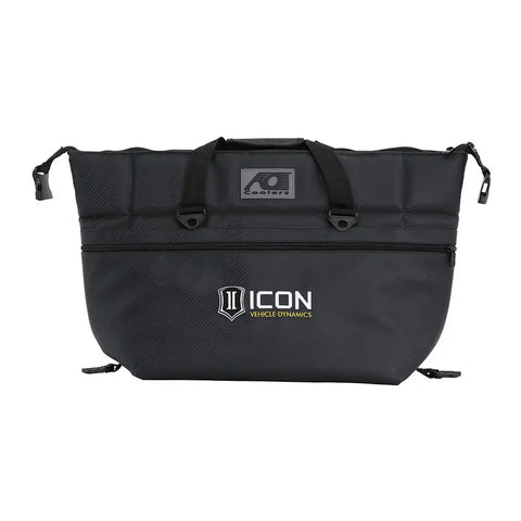 ICON Vehicle Dynamics FRDK_ICON-2142-STL-BL/CB-24PK 24PK CARBON AO COOLER W/STANDARD ICON LOGO