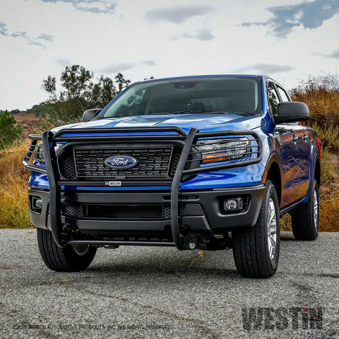 Westin 40-2135 - Sportsman Grille Guard Black Steel