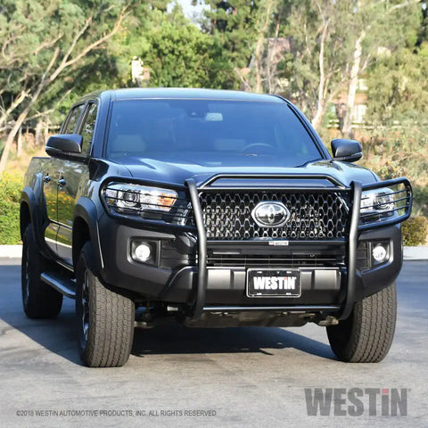 Westin 40-2135 - Sportsman Grille Guard Black Steel