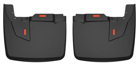Husky Liners 59071 - Custom Mud Guards Dually Rear for Ram,3500 with OEM Fender Flare