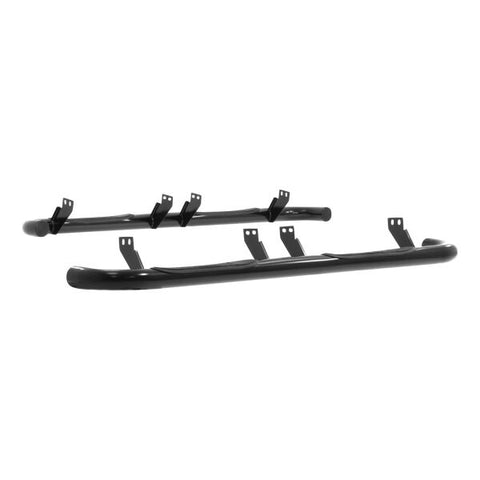 ARIES 204075 - 3-Inch Round Black Steel Nerf Bars, No-Drill Fits Select Hummer H2