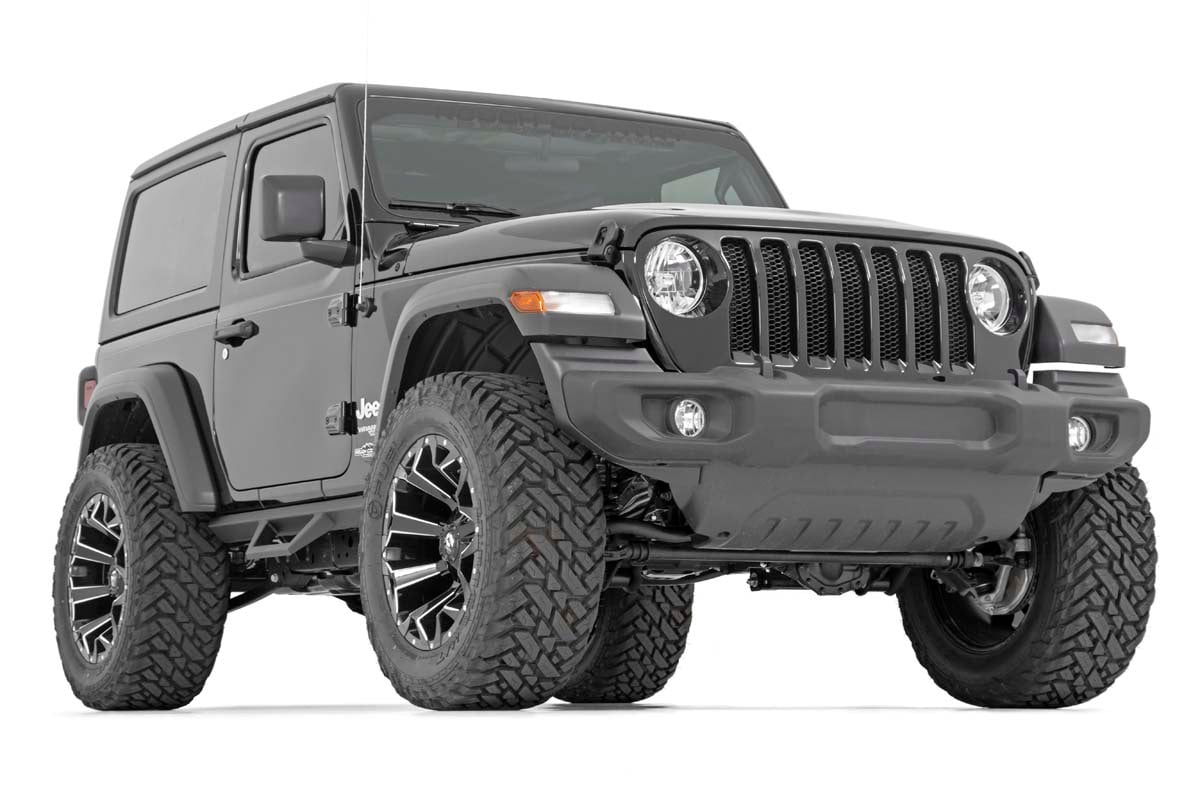 Contoured Drop Steps | 2 Door | Jeep Wrangler JL 4WD (2018-2026)
