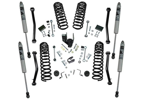 Superlift K186F 4 Dual Rate Coil Lift Kit w/ Fox Shocks - 18-23 Wrangler JL 2Dr