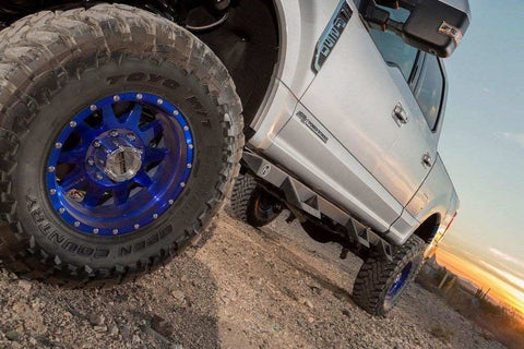 Raptor Series RTW113CH Magnum RT - Wheel To Drop Steps Black Textured Alloy Steel 07-13 Chevy Silverado/GMC Sierra 1500/2500/3500 14-14 Silverado/Sierra 2500/3500 Extended Cab 6.5ft Bed