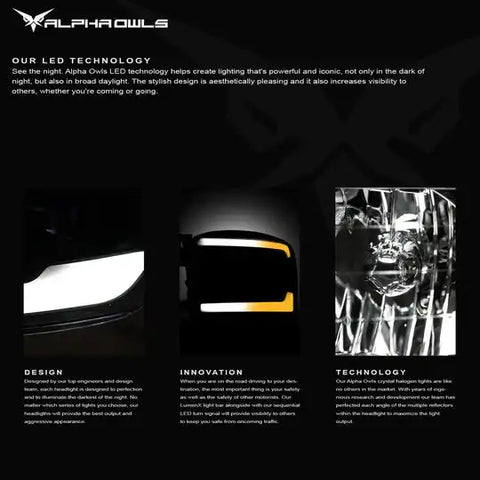 Alpha Owls 8709474 - LM Series Headlights
