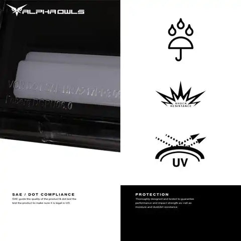 Alpha Owls 8707753 - SQ Series Headlights