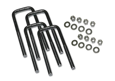 Superlift 10344 U-Bolt 4 Pack - 9/16 x 3 5/16 10 SQ W/HDWR