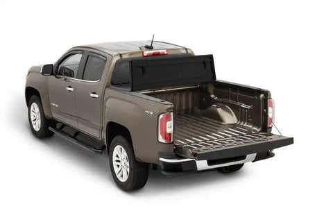 Tonno Pro HF-600 - Hard Fold Tri-folding Tonneau Cover for 2006-2014 Honda Ridgeline 5 Ft. Bed