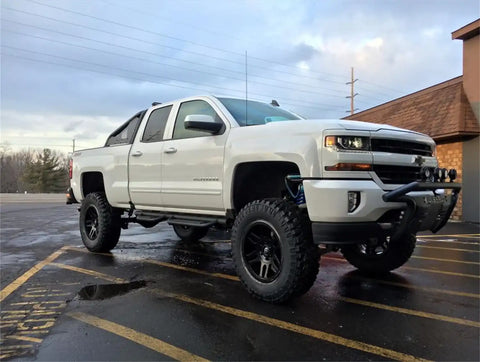 Superlift K919KG 8 Lift Kit-07-16 GM 1500 4WD w OE Cast Steel Ctrl Arms/King Clvrs/Res Rr Shocks