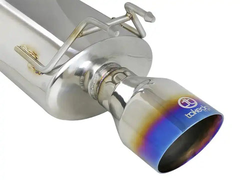 aFe 49-36605-L Takeda 2.5-1.75in 304 SS Cat-Back Exhaust System 13-17 Honda Accord LX / EX EX-L L4-2.4L