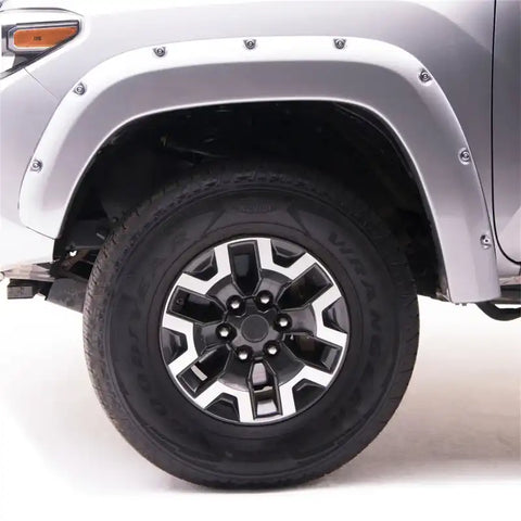 EGR 11-15 Ford Super Duty Bolt-On Look Color Match Fender Flares - Set Ingot Silver